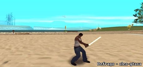 Световой меч - CLEO скрипт для GTA: San Andreas